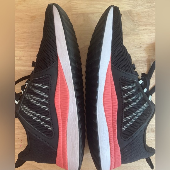 PUMA PACER NET CAGE BLACK CORAL WOMENS SNEAKERS with Puma Paw Patches! Sz 9 GUC - Picture 7 of 15